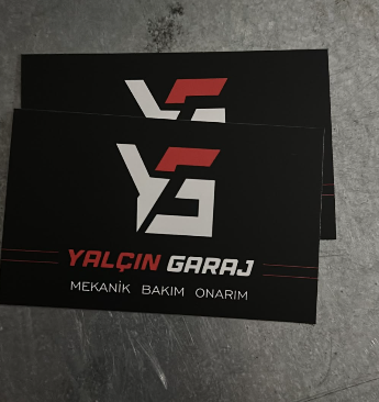 Yalçın Garaj kartviziti ve özgün marka tasarımı